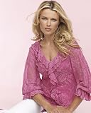 Newport News Stretch-lace blouse