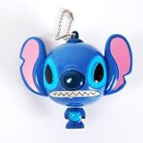 Lilo & Stitch Tape Measure Tapeline Key Chain Blue