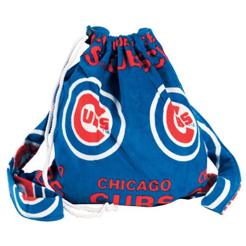 Chicago Cubs Beach Towel Backpack