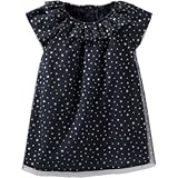 OSHKOSH(オシュコシュ) 2ピーススパークルスタープリントチュールドレス ネイビー ワンピース 9ヶ月【並行輸入】