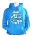 Keep Calm and Canter on' Sapphire hoodie
