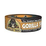 Gorilla Tape 6035182 Gorilla Tape 2"X 12 Yard Roll, Black