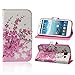 Sankuwen Samsung Case, Flip Leather Wallet Case for Samsung Galaxy S3 I9300