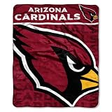 NFL Arizona Cardinals 50-Inch-by-60-Inch Micro-Raschel Plush Throw "Livin Large" Design