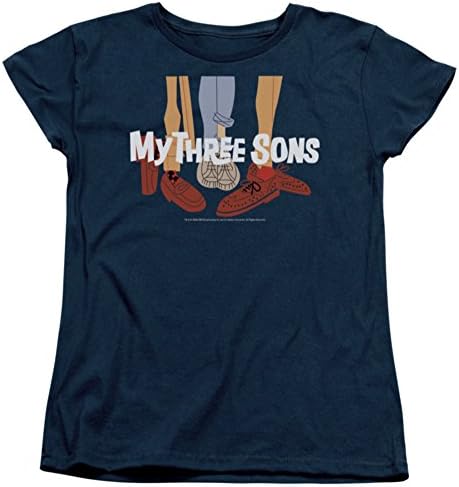 Womens: My Three Sons - Shoes Logo Ladies T-Shirt Size XL