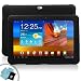 Sleek Impact-Resistant Protective Silicone Skin Cover for W-Fi Samsung GALAXY Tab 10.1 ** Includes Tablet Cleaning Kit**