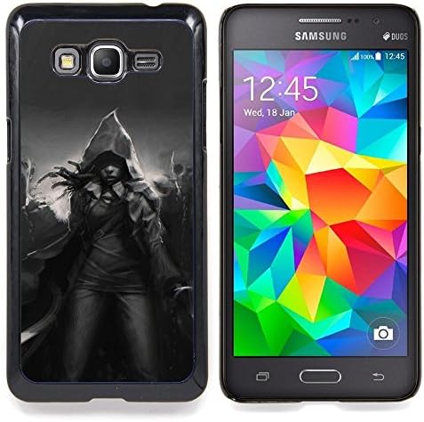- Magic Hood Black White Mystical/ Hard Snap On Cell Phone Case Cover - Cao - For Samsung Galaxy Grand Prime G530H G5308
