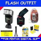 Fully Auto Dedicated Bounce Flash for Pentax K10d, K20d, K100d, K110d, K200d, K2000 Digital Slr Cameras By Rokinon