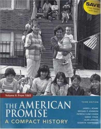 Cover image : The American Promise: A Compact History : from 1865