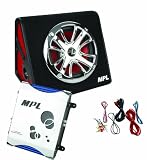 MPL MBB-300-14TZ High Powered Single Sealed 12-Inch 700 Watt Subwoofers, Amplifier and Wiring Kit