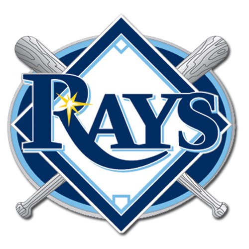 Tampa Bay Rays MLB Logo Hitch Cover