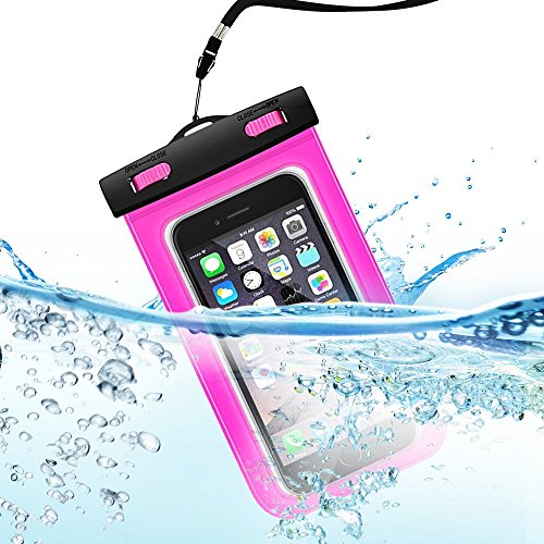 Aie Universal Waterproof Case/Bag for Samsung Galaxy S6 and Iphone 6/6 Plus up to 6.0