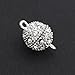 SODIAL(R) 10x Ball Strong Magnetic Clasps Connectors Zirconia DIY 12mm