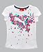 Bubble Shorts - Puma Technology  Girls 2-7 Toddler Bubbles Short Sleeve Tee,White,3T