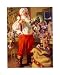 A Touch Of Magic (Santa in Workshop) Art Poster Print - 16 X 20