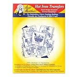 Aunt Marthas iron on transfers envelope for embroidery fabric painting quilting wearable art needlepoint & other crafts baskets of vegetables 3757 - B001GIGN6K