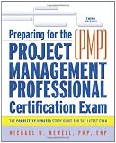 Buy : Preparing For The Project Management Professional (PMP) Certification Exam(pmp