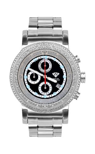 NEW! Aqua Master Men's #133 Round 20-Diamond Watch