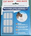 Cat/Dog Mate Pet Fountain Replacement Filter Cartridges pack of 2