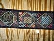 Spectacular Zardozi India Sari Tapestry Wall Hanging Table Runner