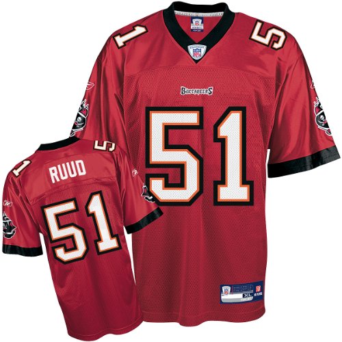 Reebok Tampa Bay Buccaneers Barrett Ruud Replica Jersey Small