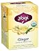 Yogi Tea Digest, Organic Ginger, Tea Bags, 16-Count Boxes (Pack of 6)
