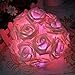 lychee Rose Fairy String Lights for Room Home Garden Christmas Party Decoration (Pink, 2.2m 20Leds)