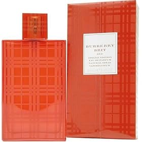 Burberry Brit Red By Burberry For Women. Eau De Parfum Spray 3.4 Ounces
