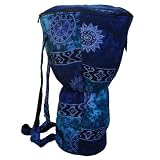 Djembe Drum Bag, African Blue Design - ( XL ) - B001PRDIT2