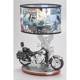 Harley Davidson Lamp TS-7792 by Custom Phones - Fun Home Products