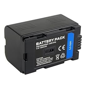 Battery Li-ion CGR-D16s 2200mAh for Panasonic CGR-D16S D220 CE Certificate