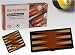 Spiele Magnet-Reisespiel Backgammon ca. 13x13 cm