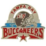 NFL Tampa Bay Buccaneers Star Pin 1 1/4"
