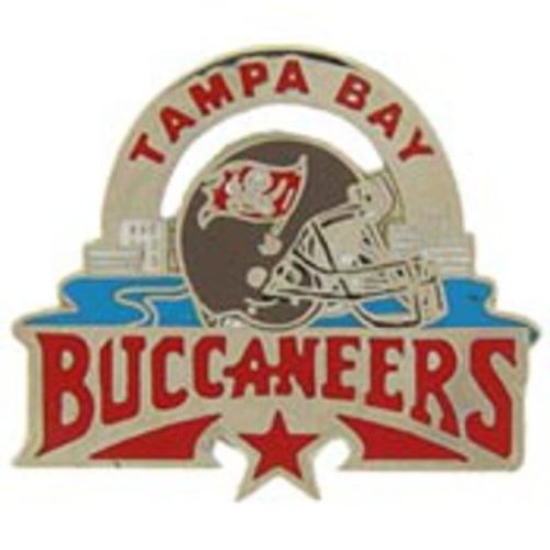 NFL Tampa Bay Buccaneers Star Pin 1 1/4