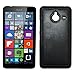 Microsoft Lumia 640XL,Mama Mouth [DETACHABLE Feature] Folio Flip Hard Case [Stand View] Premium PU Leather [Wallet Case] With Built-in Media Stand ID Credit Card / Cash Slots and Inner Pocket Cover For Microsoft Lumia 640XL, Black