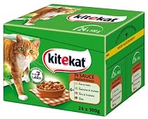 Kitekat Multipack 24x100g Jagdschmaus in So&szlig;e, 1er Pack (1 x 2.4 kg)