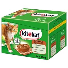 Kitekat Multipack 24x100g Jagdschmaus in So�e, 1er Pack (1 x 2.4 kg)