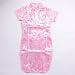Chinese Girls Phoenix Cheongsam Mini Dress Pink Available Sizes: 6M, 3T, 4, 6, 8, 10, 12