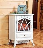 Compact Electric Stove, in Ivory