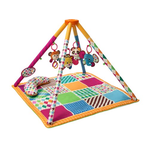 NEW Infantino Safari Fun Twist and Fold Activity Gym and Play Mat For