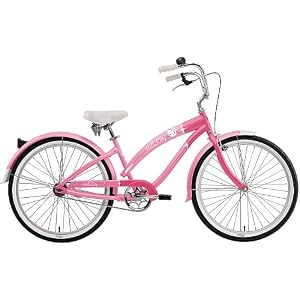Nirve Hello Kitty Special Edition Retro Kitty Girl's/Women's 24-Inch Cruiser Bike