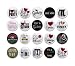 JERSEY SHORE Fan Set of 20 x 1 inch Mini Magnets GTL Smush and More