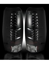 Automotive Parts and Accessories: Chevy Avalanche 07-13 LED TAIL LIGHTS - Smoked Lens - Recon