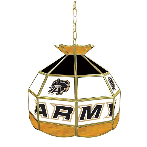 Trademark Army stained glass Tiffany lamp - 16-inch