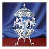 Horse Carousel Of Blessings Collectible Victorian Musical Egg by Ardleigh Elliott