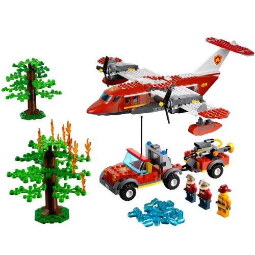 lego forest fire truck