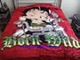 Betty Boop Born Wild Bike Twin Plush Blanket Throw New!