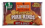 Lowrey's Bacon Curls Hot & Spicy, 1.75-Ounce Packages (Pack of 18)