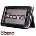 Snugg Nook Color Case and Flip Stand with Elastic Hand Strap and Premium Nubuck Fibre Interior (Black) for Barnes & Noble Nook Color Tabet - From Snugg, the Creators of the Number 1 Best Selling iPad 2 Case