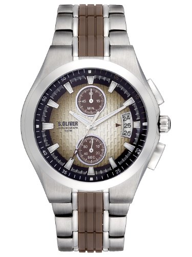 s.Oliver Herren-Uhren Quarz Chronograph SO-2215-MC Preisvergleich